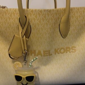 Michael Kors Yellow Tote Bag